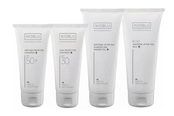 NioBlu - Sonnenpflege Set - 4 Produkte nach Wahl